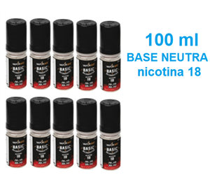 Neutral Base »  »  » Base Neutra 100 ml nicotina 18 VaporArt (70/30)