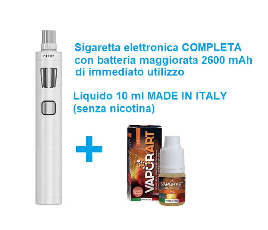 Sigaretta elettronica completa con liquido incluso - - Basi neutre e liquidi  per le sigarette elettroniche
